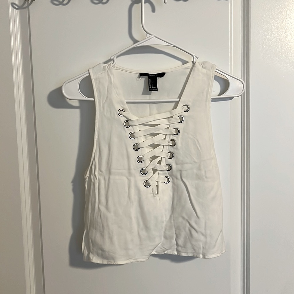 Forever 21 Cropped Tank Small